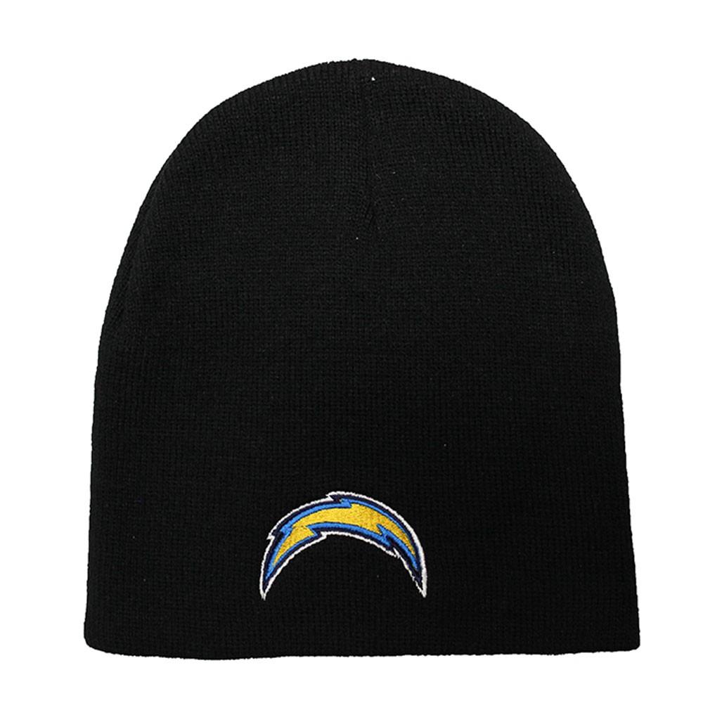 Los Angeles Chargers Team Color Cuffless Knit Beanie