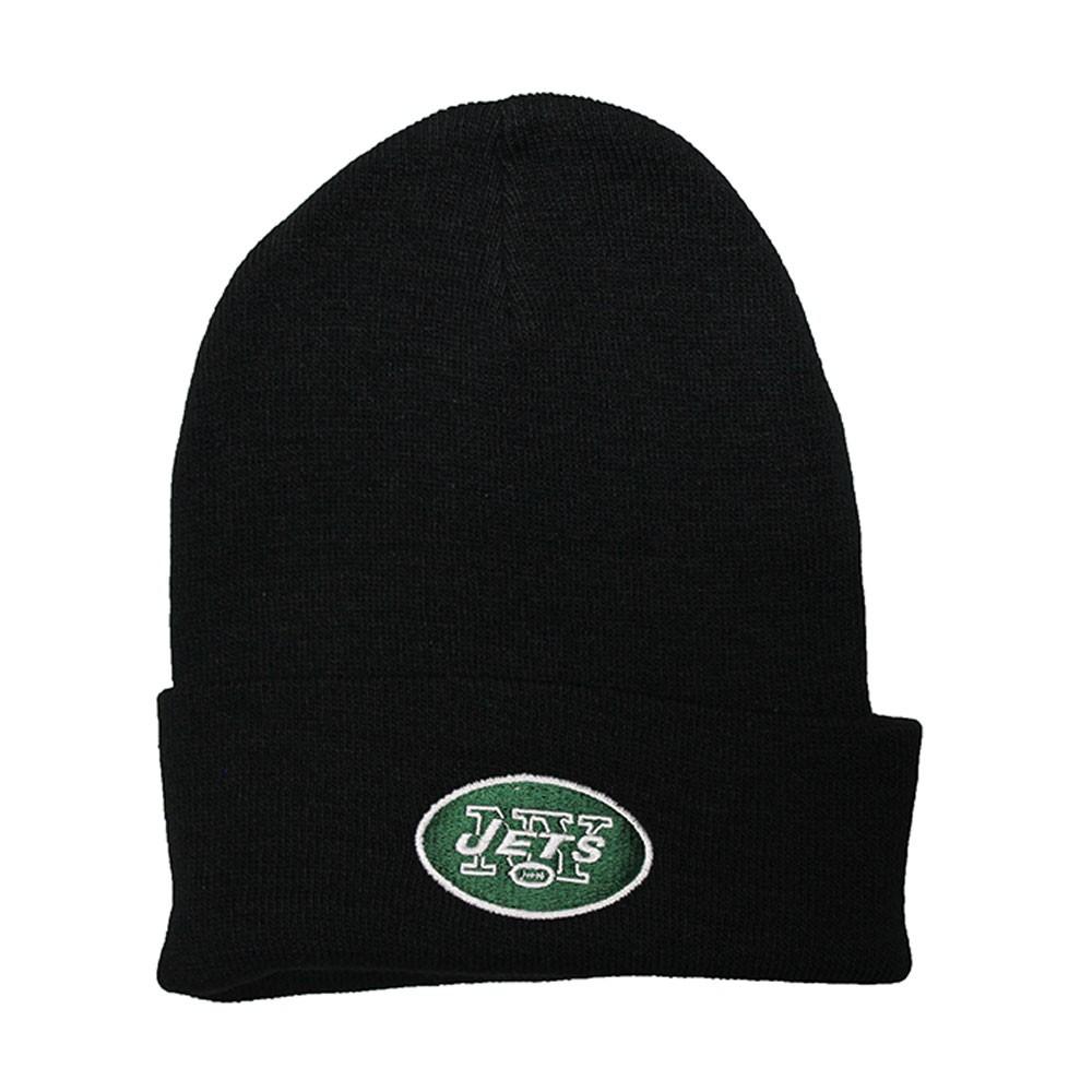 New York Jets Team Color Cuffless Knit Beanie