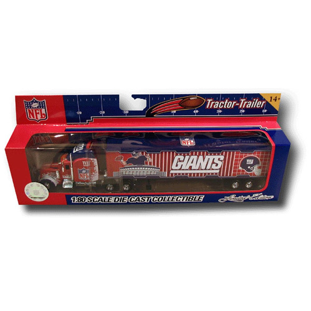 New York Giants Tractor Trailer