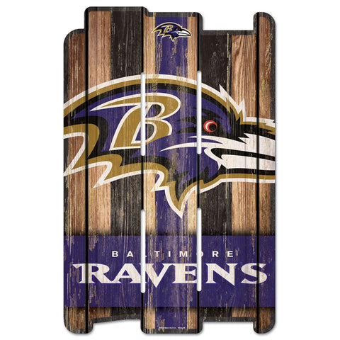 Baltimore Ravens 11" x 17" Fence Sign