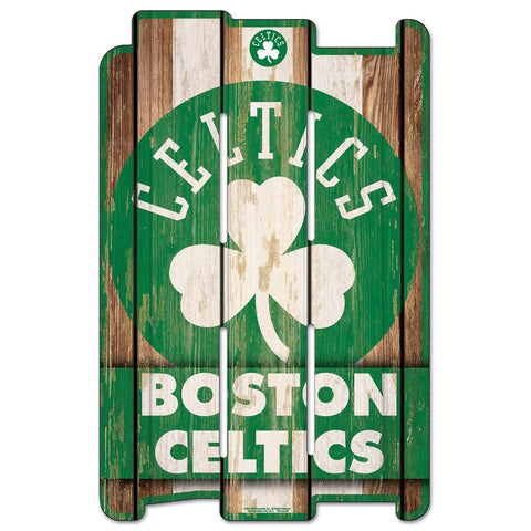 Boston Celtics 11" x 17" Fence Sign