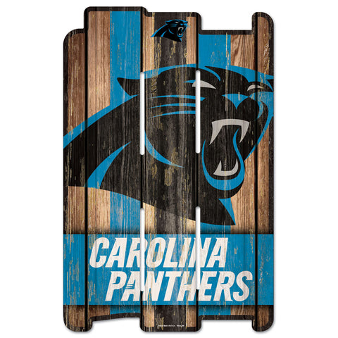 Carolina Panthers 11" x 17" Fence Sign
