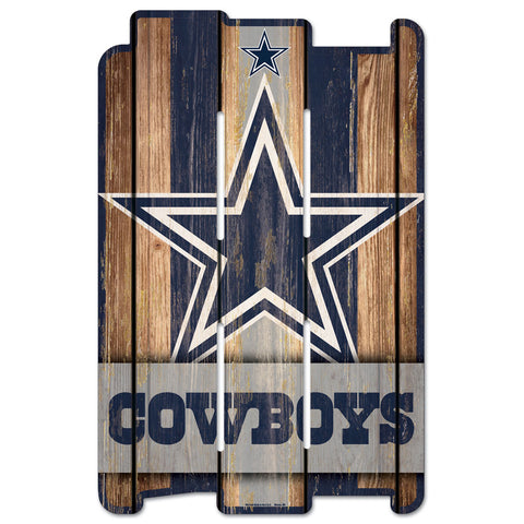Dallas Cowboys 11" x 17" Fence Sign