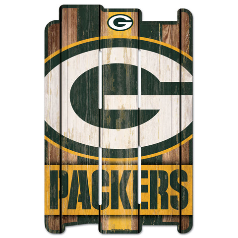 Green Bay Packers 11" x 17" Fence Sign