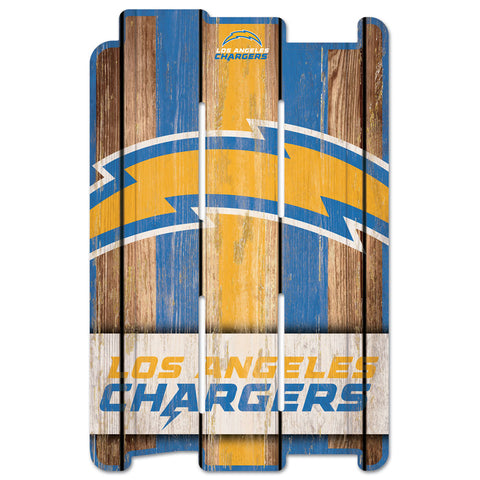 Los Angeles Chargers 11" x 17" Fence Sign