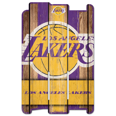 Los Angeles Lakers 11" x 17" Fence Sign