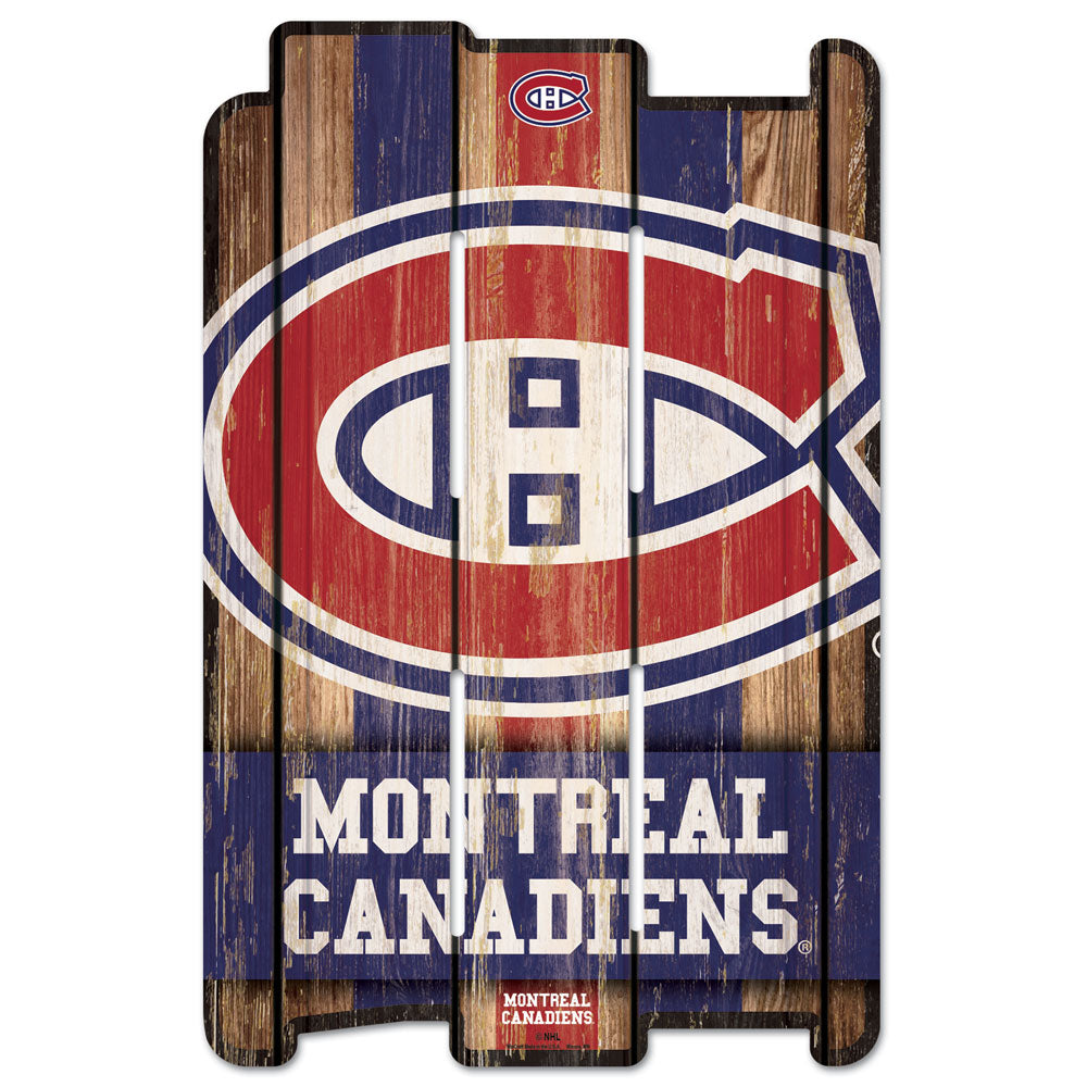 Montreal Canadiens 11" x 17" Fence Sign