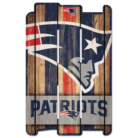 New England Patriots 11" x 17" Fence Sign
