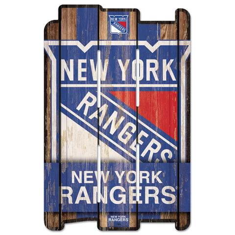 New York Rangers 11" x 17" Fence Sign