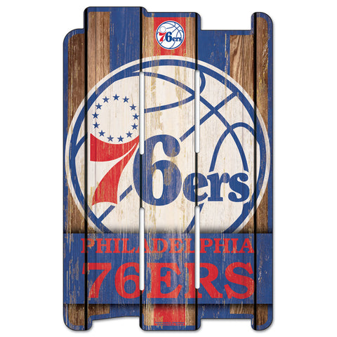 Philadelphia 76ers 11" x 17" Fence Sign