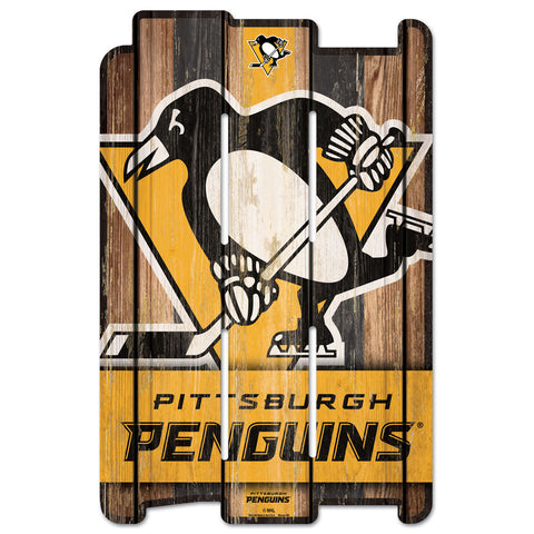 Pittsburgh Penguins 11" x 17" Fence Sign