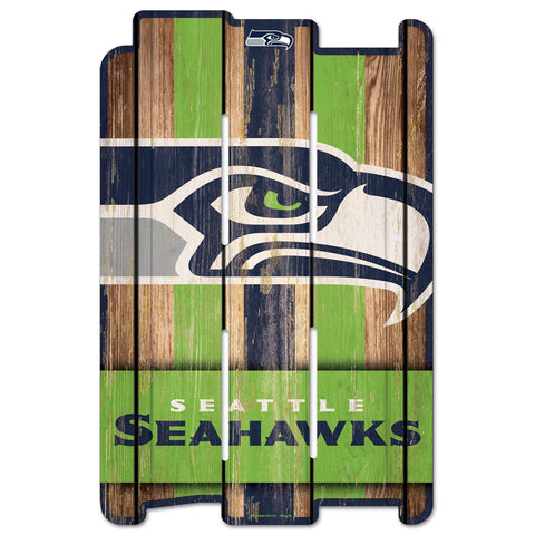 Seattle Seahawks 11" x 17" Fence Sign