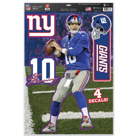 New York Giants Odell Beckham Jr. 11" x 17" Player Decal Sheet