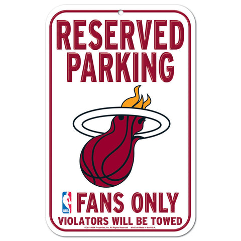 Miami Heat 11" x 17" Big Fans Only Sign