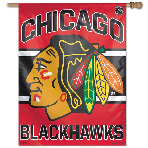Chicago Blackhawks 27" X 37" Vertical Flag