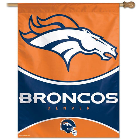 Denver Broncos 27" X 37" Vertical Flag