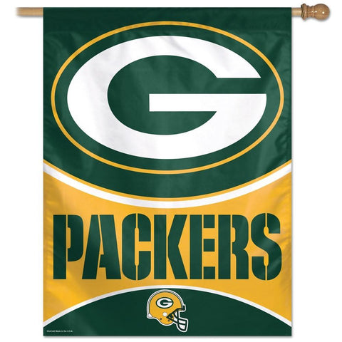 Green Bay Packers 27" X 37" Vertical Flag