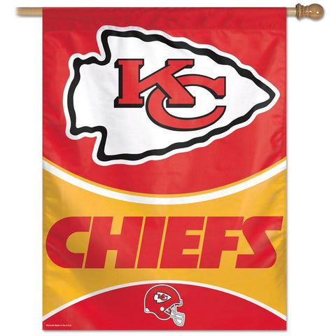 Kansas City Chiefs 27" X 37" Vertical Flag