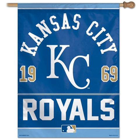 Kansas City Royals 27" x 37" Vertical Flag