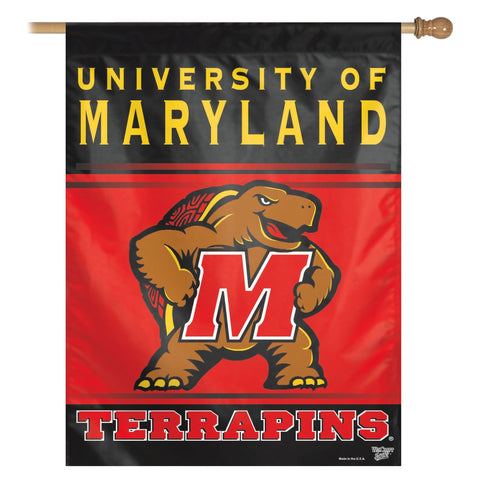 Maryland Terrapins 27" X 37" Vertical Flag