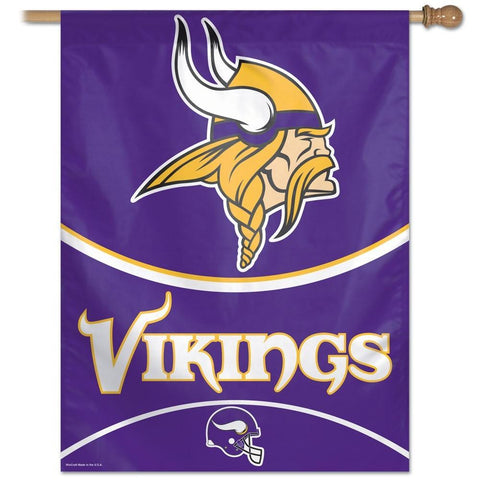 Minnesota Vikings 27" X 37" Vertical Flag