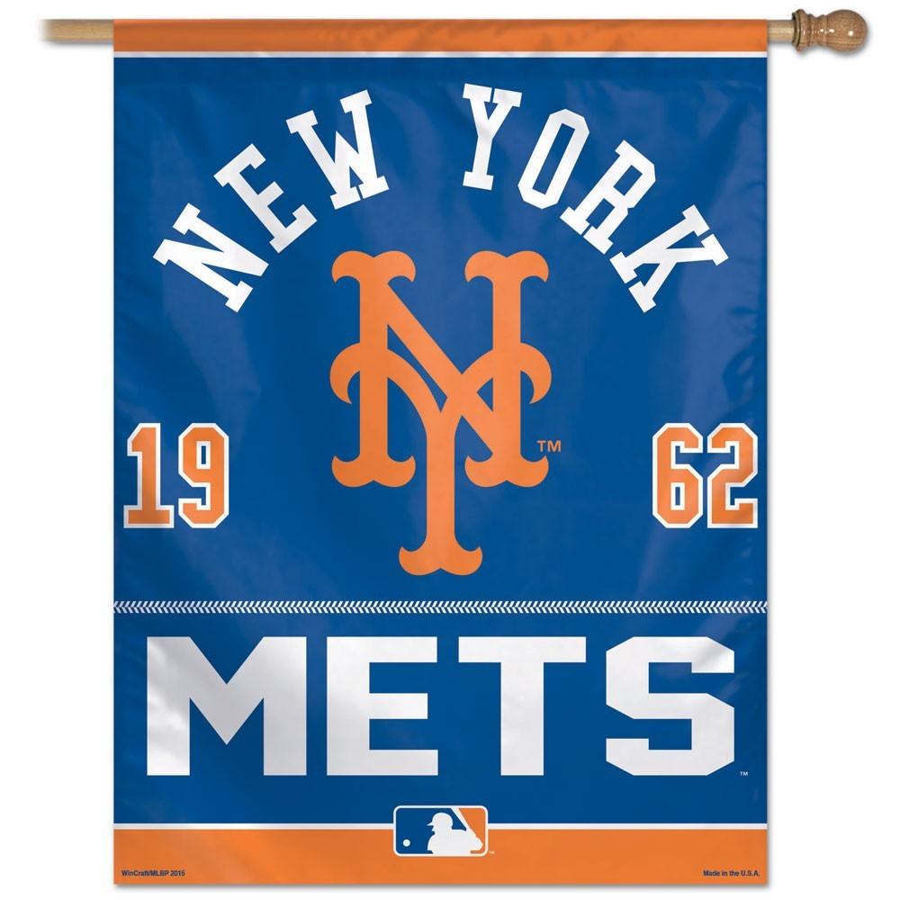 New York Mets 27" X 37" Vertical Flag