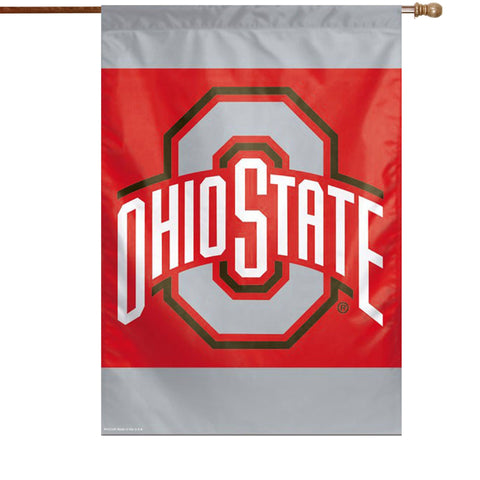 Ohio State Buckeyes 27" x 37" Vertical House Flag