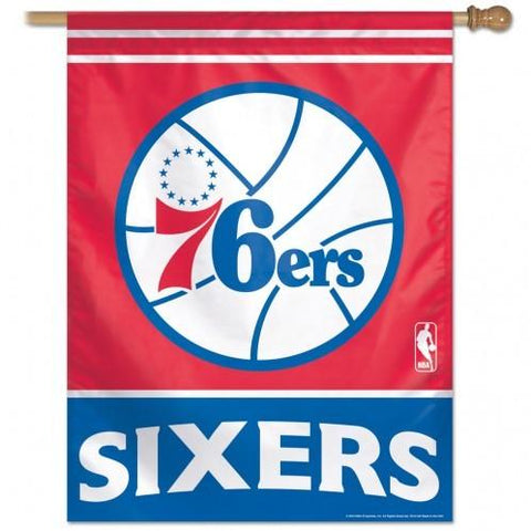 Philadelphia 76ers 27" X 37" Vertical Flag