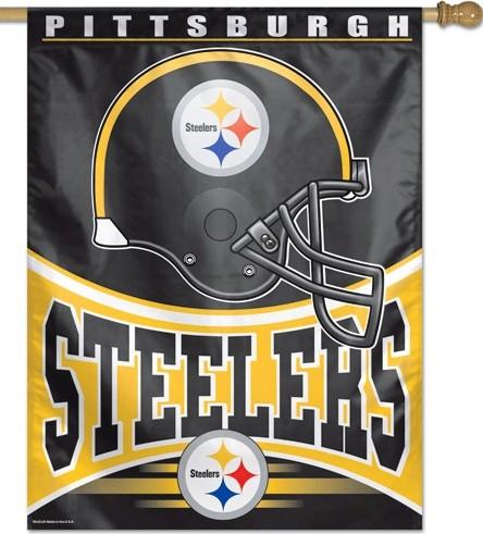 Pittsburgh Steelers 27" X 37" Vertical Flag
