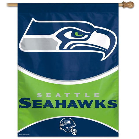 Seattle Seahawks 27" X 37" Vertical Flag