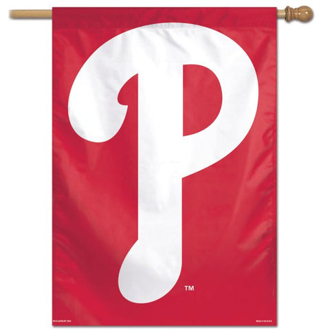 Philadelphia Phillies 'Red P' 28" x 40" Vertical Flag