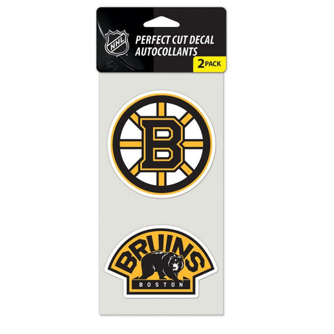 Boston Bruins 2 Pk Color Decal Set