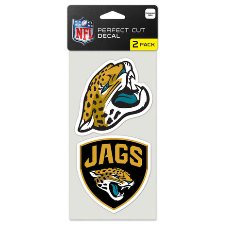 Jacksonville Jaguars 2 Pk Color Decal Set
