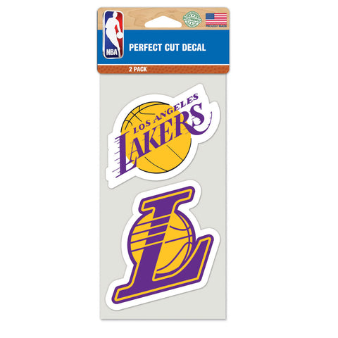 Los Angeles Lakers 2 Pk Color Decal Set