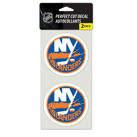 New York Islanders 2 Pk Color Decal Set