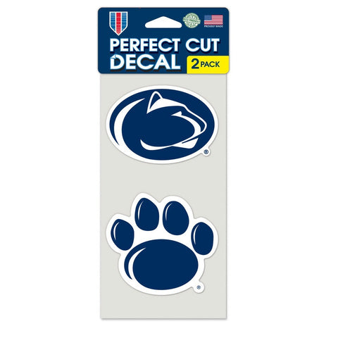 Penn State Nittany Lions 2 Pk Color Decal Set