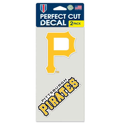 Pittsburgh Pirates 2 Pk Color Decal Set