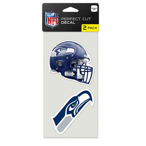 Seattle Seahawks 2 Pk Color Decal Set