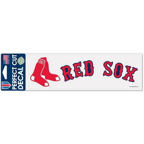 Boston Red Sox 3"x10" Color Decal