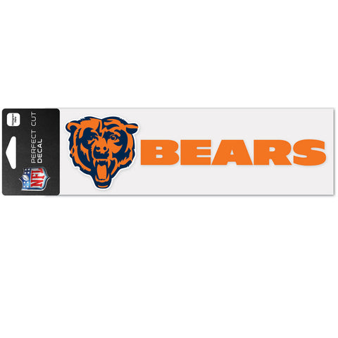 Chicago Bears 3"x10" Color Decal