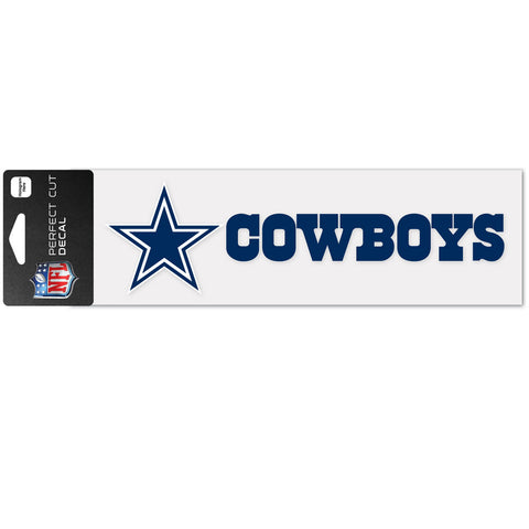 Dallas Cowboys 3"x10" Color Decal