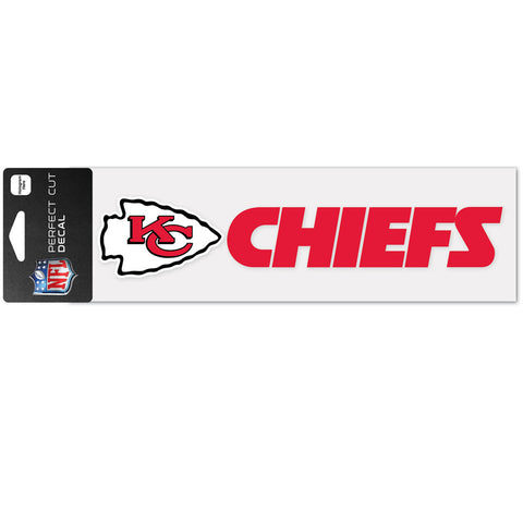 Kansas City Chiefs 3"x10" Color Decal