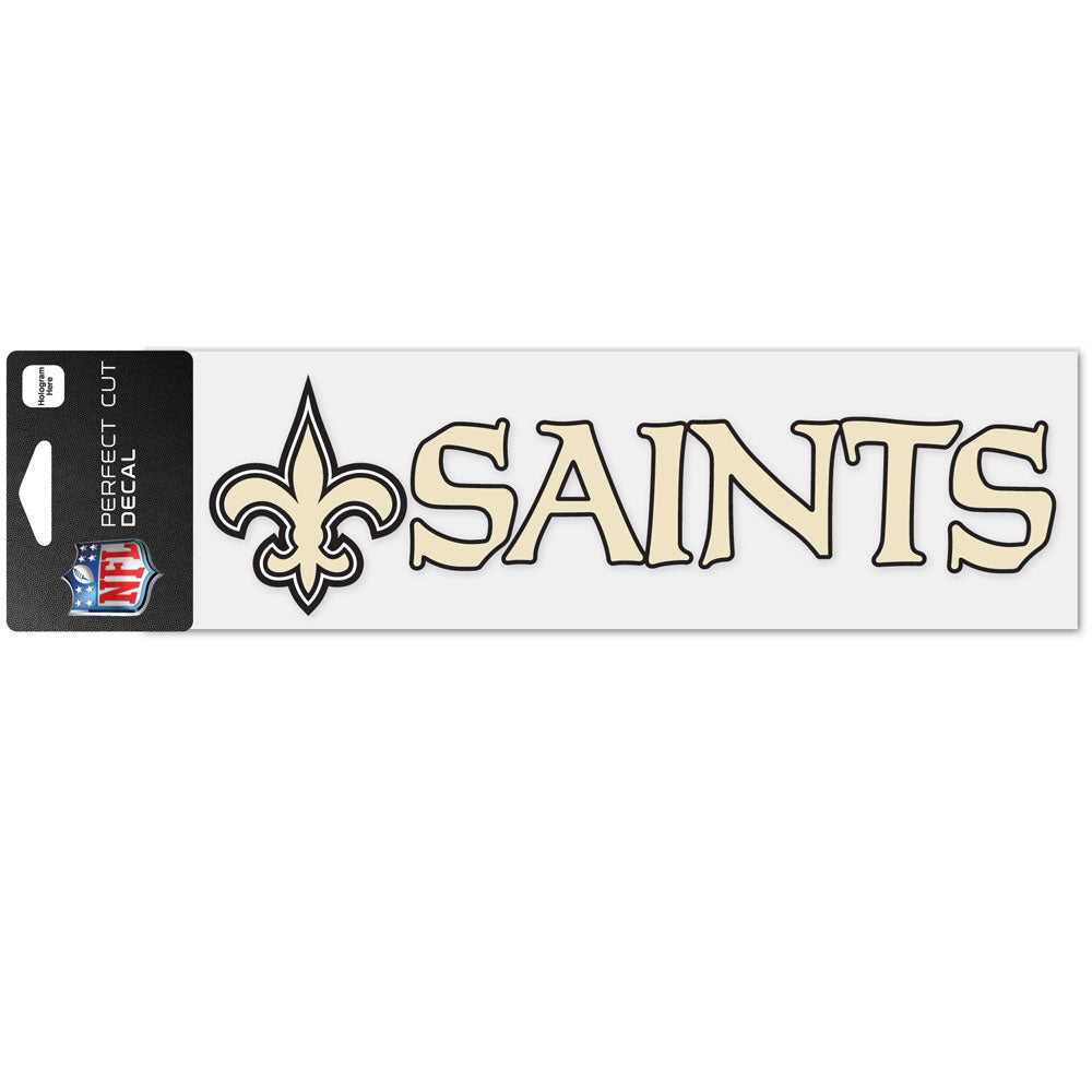 New Orleans Saints 3" x 10" Color Decal