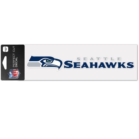 Seattle Seahawks 3"x10" Color Decal