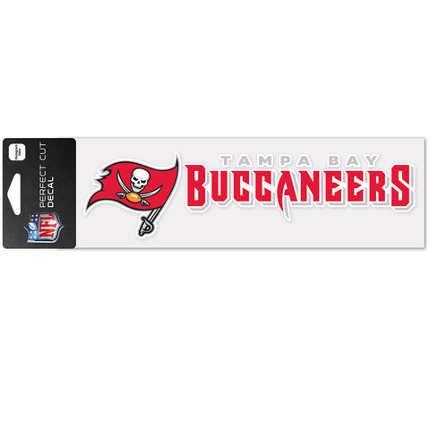 Tampa Bay Buccaneers 3" x 10" Color Decal