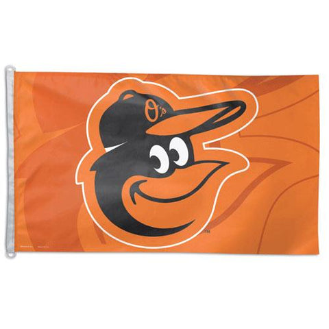 Baltimore Orioles 3" X 5" Flag Bird Head Shadow Logo
