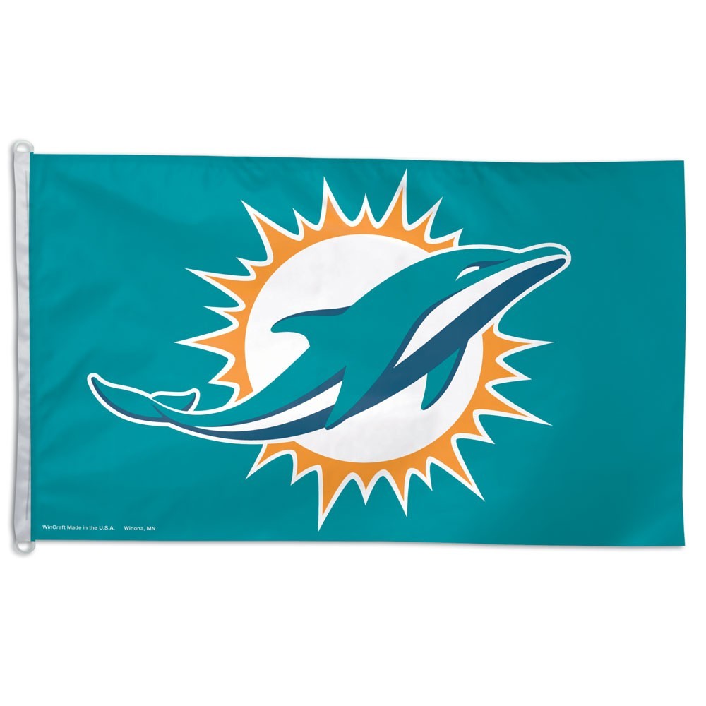 Miami Dolphins 3' X 5' Flag