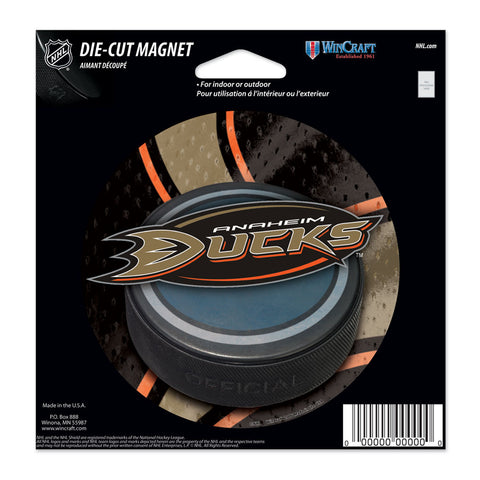 Anaheim Ducks 4.5" DieCut Logo Magnet