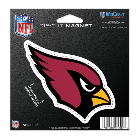 Arizona Cardinals 4.5" DieCut Logo Magnet