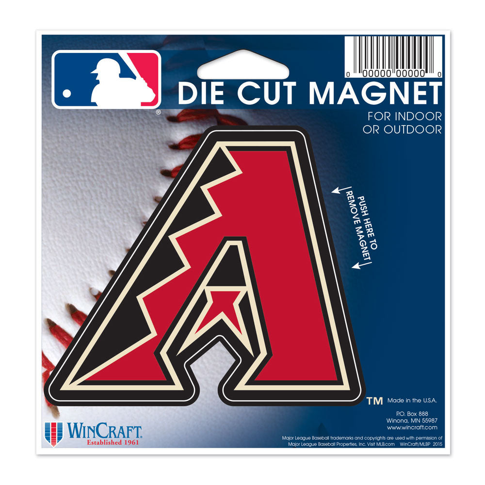 Arizona Diamondbacks 4.5" DieCut Logo Magnet